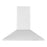 Chimney Hood Kitchen Extractor Stainless Steel Adjustable Height 3 Speed 598mm - Image 2