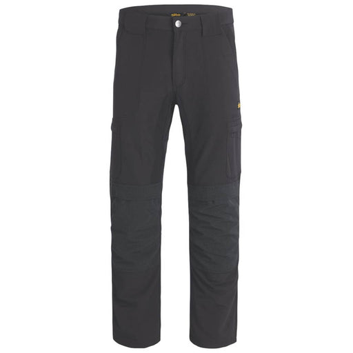 Site Work Trousers Black Multi-Pocket Lightweight Comfort Breathable 38" W 32" L - Image 1