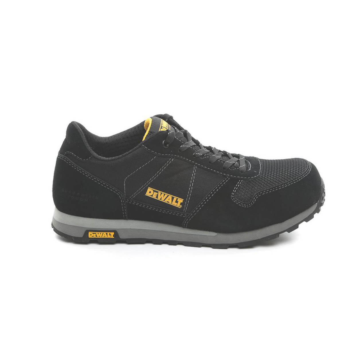 DeWalt Mens Safety Trainers Lennox Black Lightweight Steel Toe Comfort Size 7 - Image 2