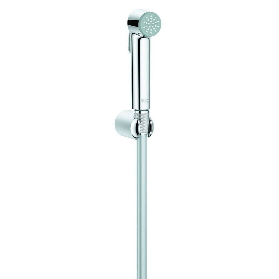 Grohe Shower Set Bathroom Contemporary Design Chrome Finish Round Head - Image 1