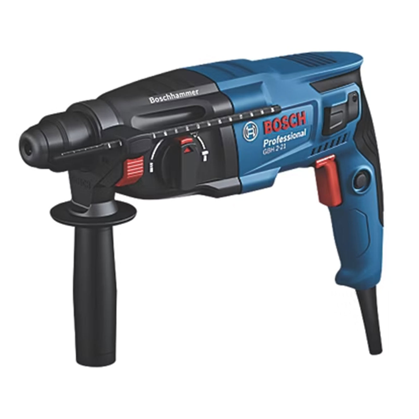 Bosch SDS Hammer Drill GBH 2-21 Electric Variable Speed Heavy Duty Compact 720W - Image 1