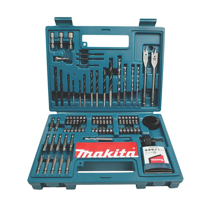 Makita Drill And Screwdriver Bit Accessory Set Straight & Hex Shank Pack Of 100 - Image 2