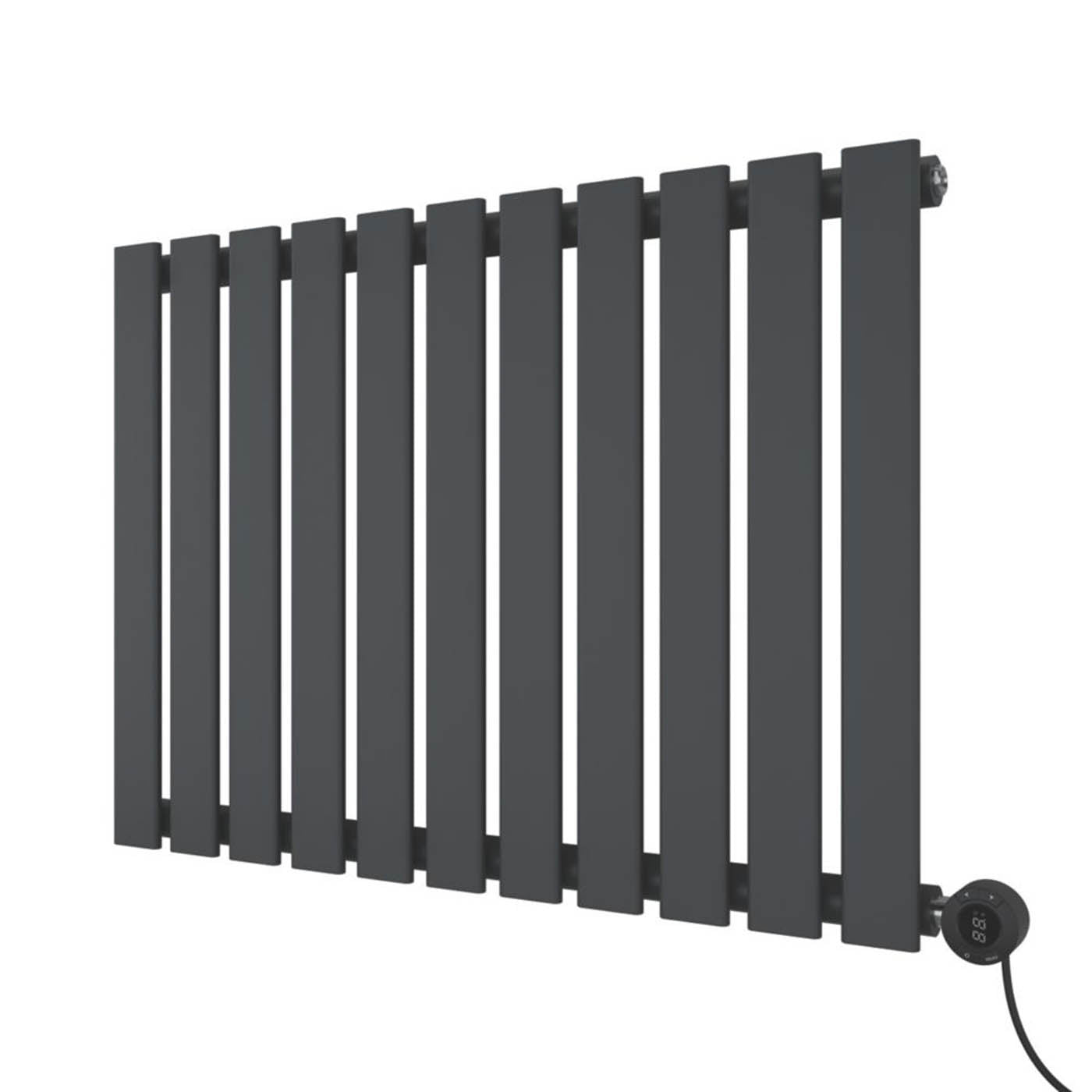 Azur Radiator Electric Smart 800W Anthracite 2731BTU Modern 600mm x 828mm - Image 1