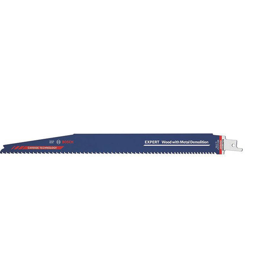 Bosch Expert Reciprocating Saw Blade Carbide S1267XHM Multi-Material 300mm - Image 1