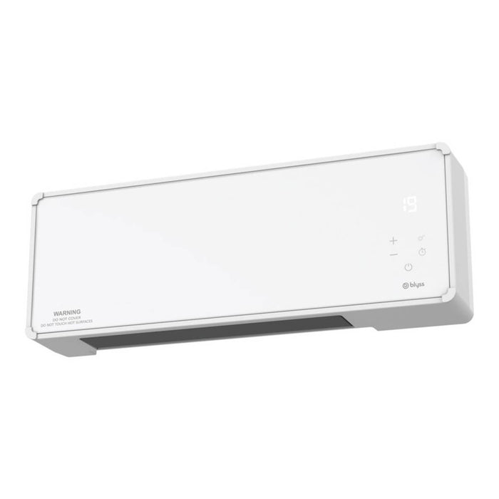 Blyss Heater Electric Wall-Mounted White LED Display Oscillation BL PTCM 2000W - Image 5