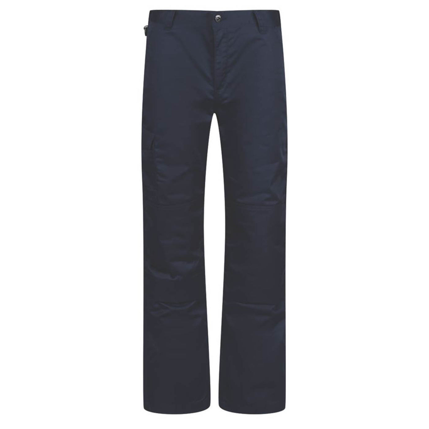 Regatta Mens Work Trousers Cargo 5 Pockets Navy Water Repellent 30" W 31" L - Image 1