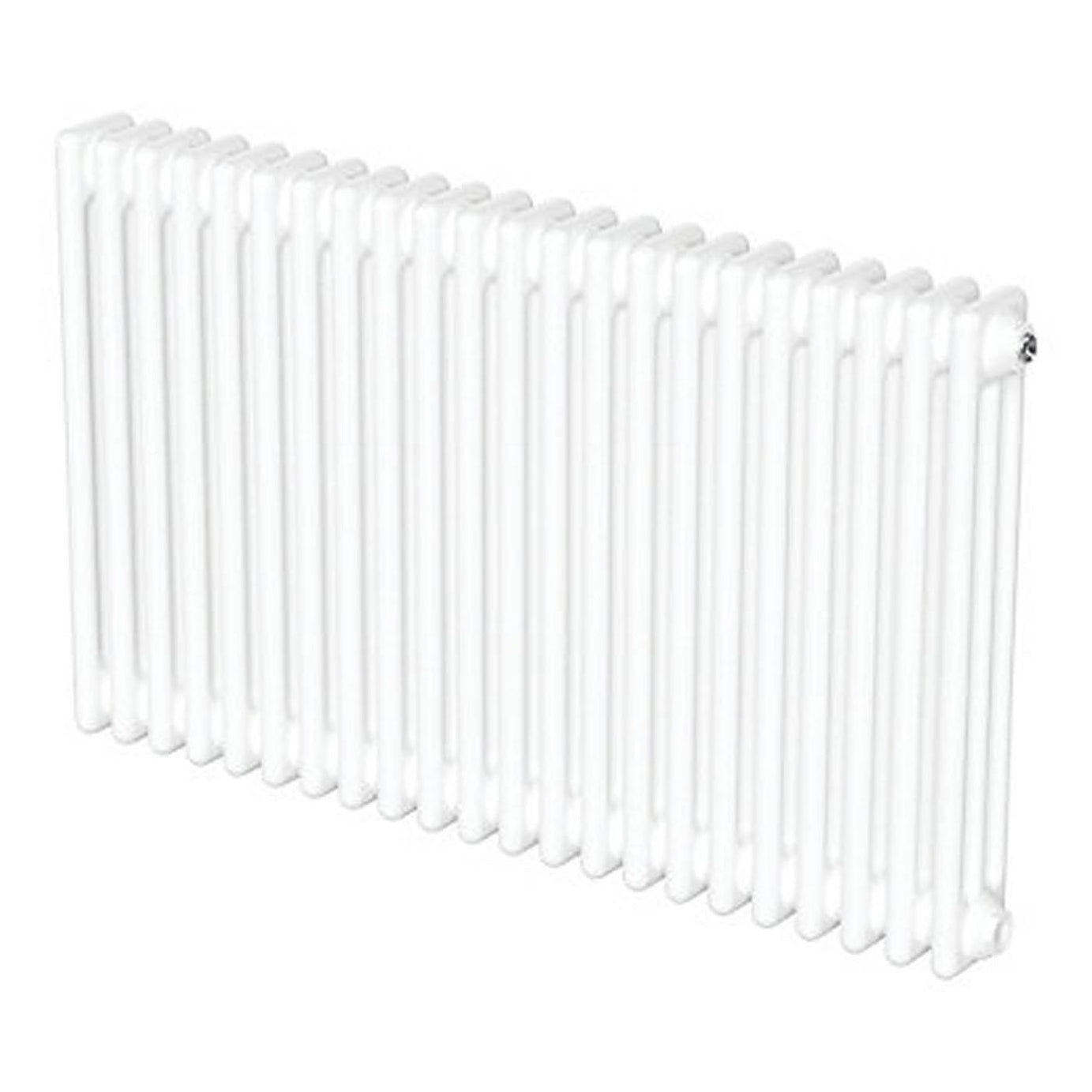 Flomasta 600mm x 1010mm 4366BTU White Horizontal 3 Column Radiator - Image 1