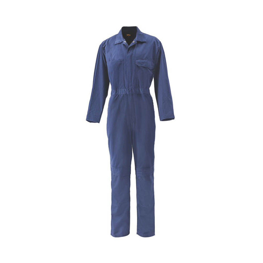 Site Work Coveralls Mens Navy 2 Way Front Zip Multi Pocket 2XL 60" Chest 31"L - Image 2
