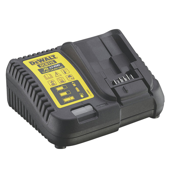 DeWalt Battery Charger 10.8/ 14.4/ 18V Li-Ion XR DCB115 Multi Voltage Compact - Image 2