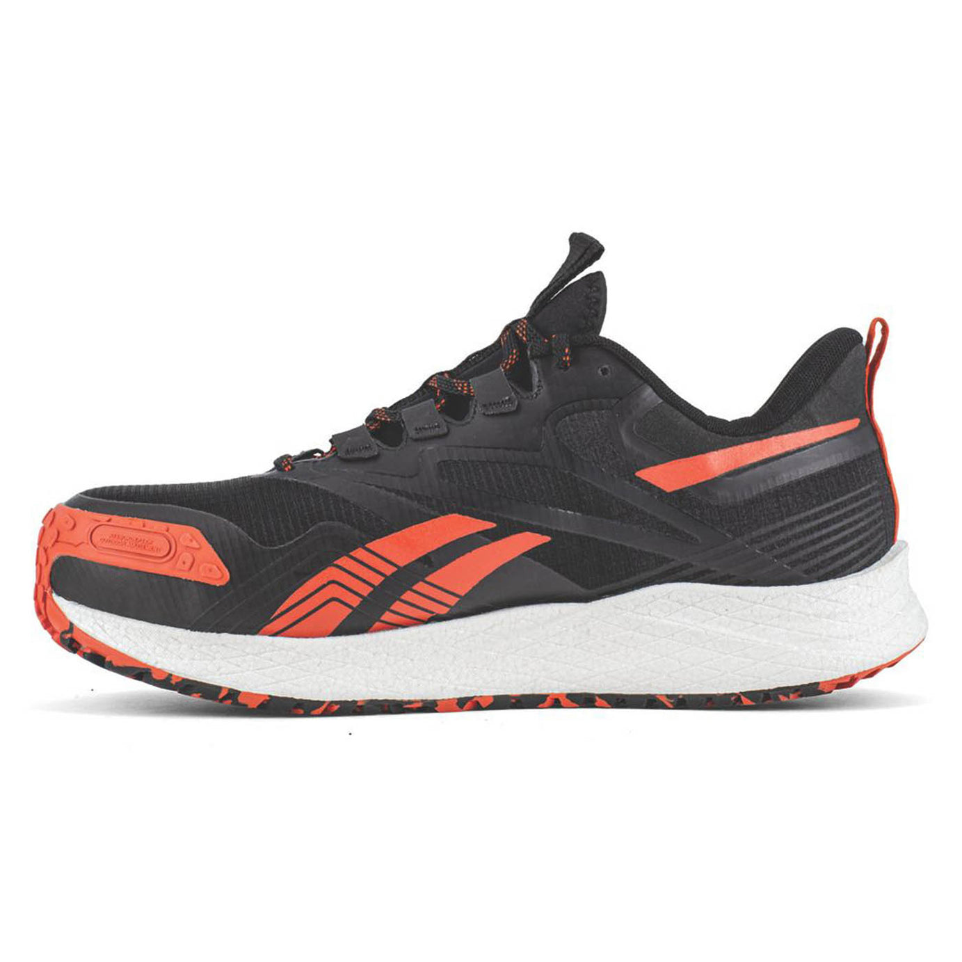 Reebok Safety Trainers Unisex Wide Fit Black Orange Shoes Composite Size 10 - Image 3