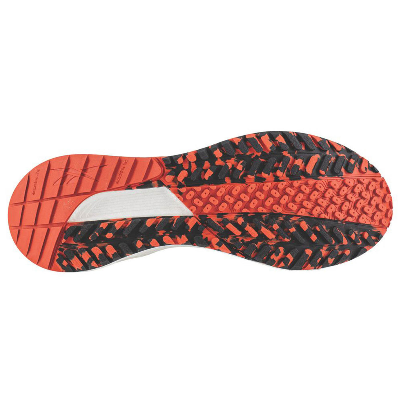 Reebok Safety Trainers Unisex Wide Fit Black Orange Shoes Composite Size 10 - Image 4