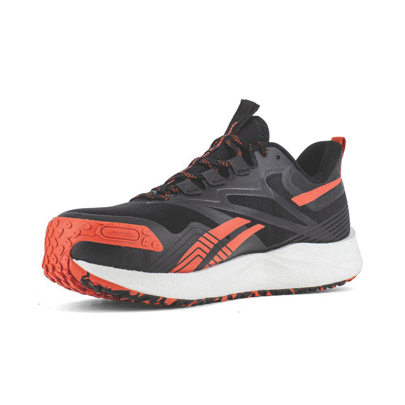Reebok Safety Trainers Unisex Wide Fit Black Orange Shoes Composite Size 10 - Image 5