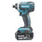 Makita Twin Pack Cordless Combi Drill Impact Driver DLX2145TJ 18V 2x5.0Ah Li-Ion - Image 3