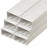 Deta TTE Maxi Trunking uPVC White High Impact 100mm x 50mm x 2m 6 Pack - Image 2