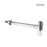 Bathroom Telescopic Bottle Trap Basin Brass Chrome Adjustable Height 32mm - Image 3