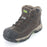 Mens Safety Boots Brown Waterproof Hiker Ankle Metal Free Toe Comfort Size 8 - Image 1