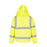 Site Hi Vis Pilot Jacket Mens Yellow Waterproof Workwear Hood Large 52" Chest - Image 3