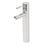 Swirl Bathroom Tap Basin Mono Mixer Single Lever Tall Chrome Deck Mounted Waste - Image 2