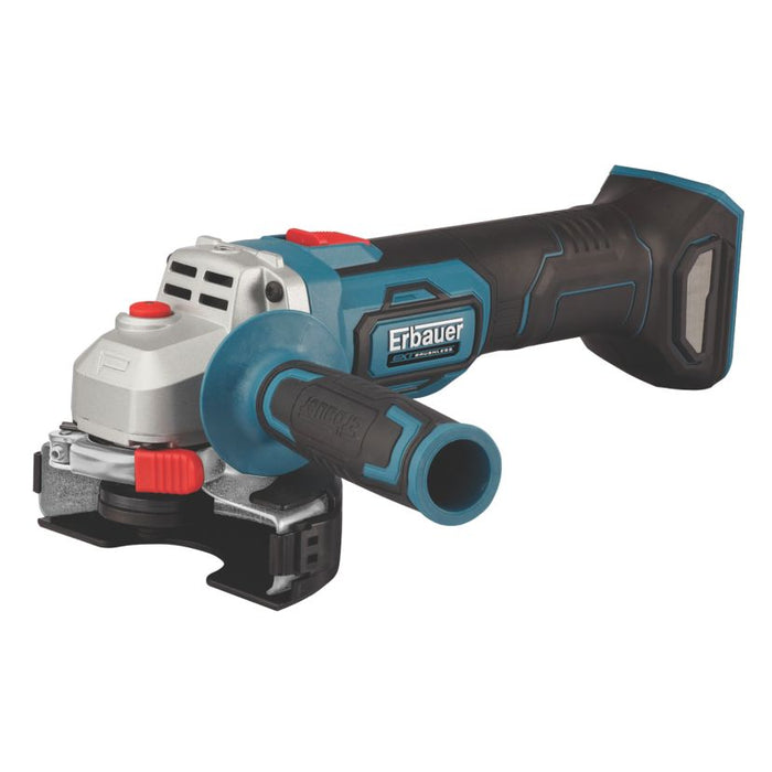 Erbauer Cordless Angle Grinder EAG18-LI 4½" Brushless Side Handle 18V Bare Unit - Image 2