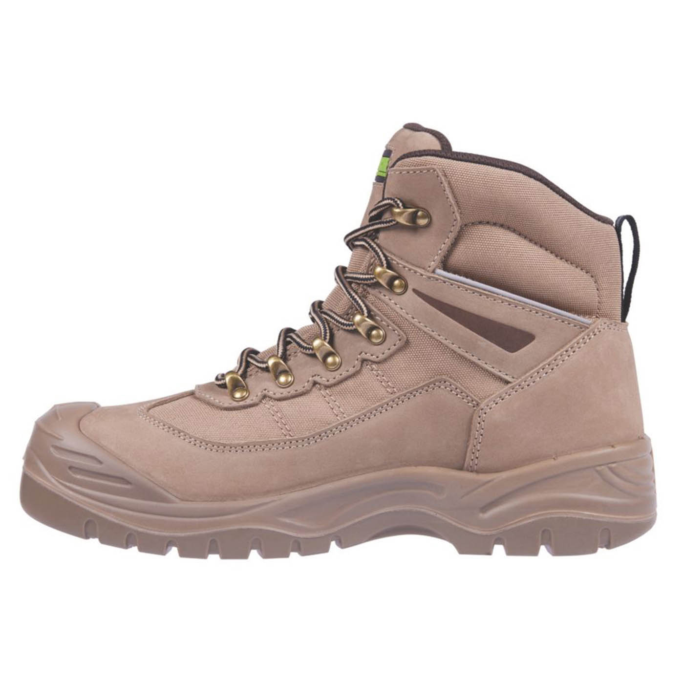 Apache Mens Safety Boots Nelson Stone Steel Toe Cap Comfort Leather Size 11 - Image 2