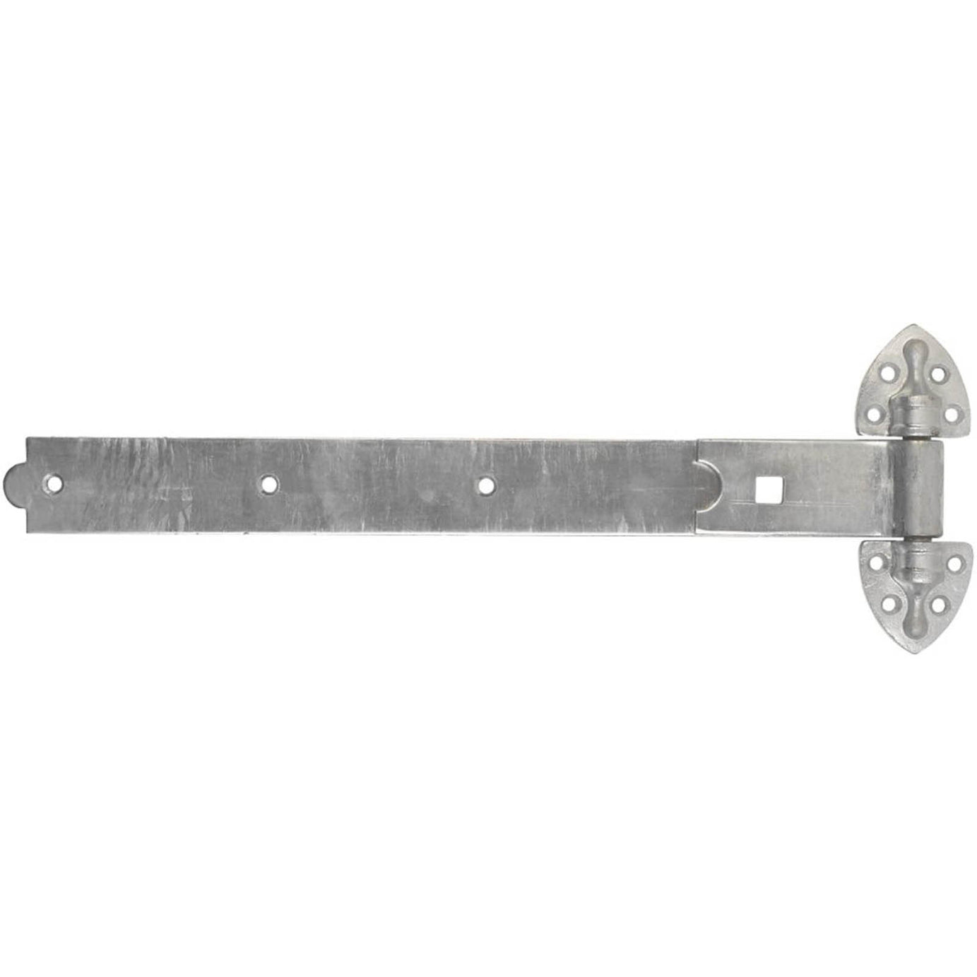 Gate Hinges Heavy Duty Reversible Galvanised Steel Durable Rust Resistant 2 Pack - Image 2
