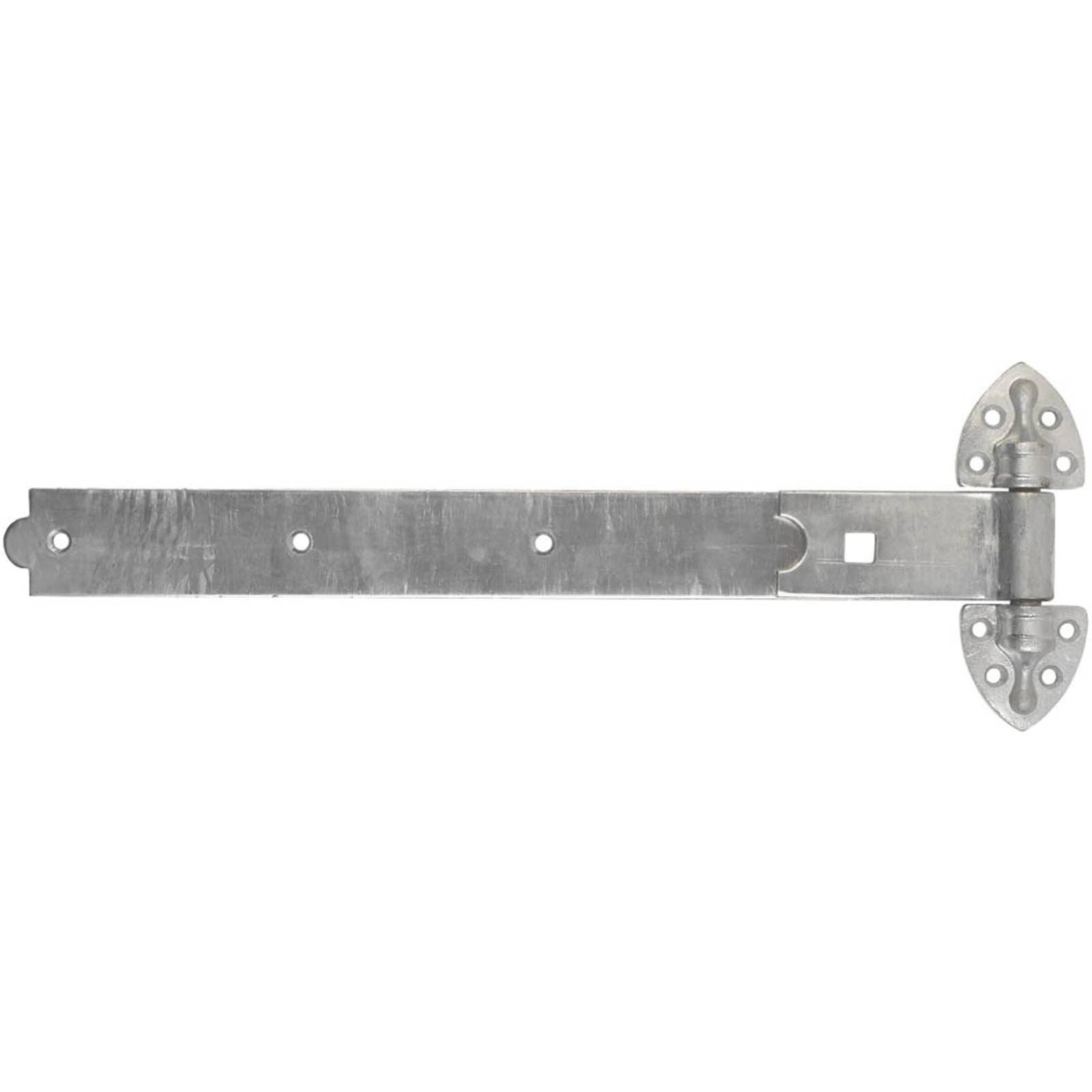 Gate Hinges Heavy Duty Reversible Galvanised Steel Durable Rust Resistant 2 Pack - Image 2