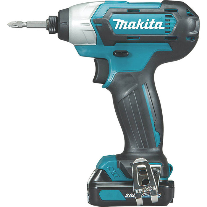 Makita Impact Driver Cordless TD110DWAE Compact 12V 2x 2.0Ah Li-Ion CXT - Image 4