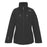 Womens Jacket Black Waterproof Zip Breathable Concealed Hood Warm Size 12 - Image 1