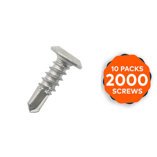 Self Drilling Screws Low Profile Fully Threaded 4.8 x 16mm Pack Of 2000 - Image 1