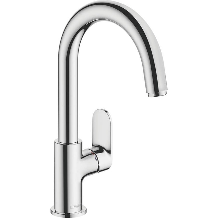 Bathroom Basin Tap Mono Mixer Chrome Single Lever Pop-Up Waste Brass Modern - Image 1