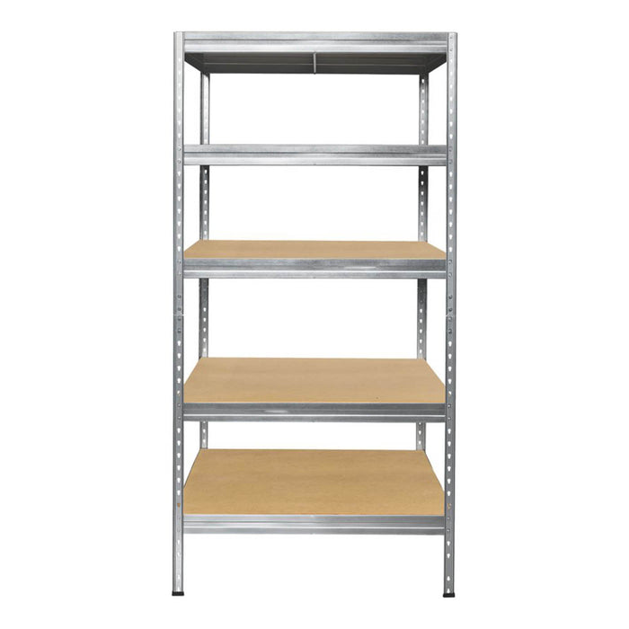 Shelving Unit Heavy Duty 5 Tier Galvanised Steel Garage Workshop Storage - Image 2