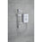 Triton Electric Shower 8.5kW White Chrome 5-Spray Pattern Round Contemporary - Image 4