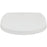 WC Toilet Seat and Cover Duraplast White Standard Close Top Fix Round - Image 2