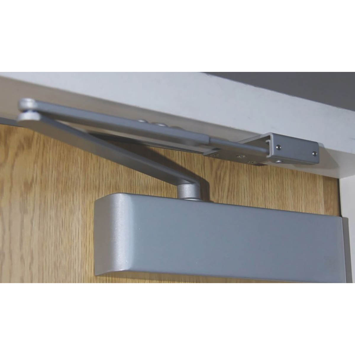 Rutland Overhead Door Closer TS.9205 Fire Rated Silver Adjustable Universal - Image 5