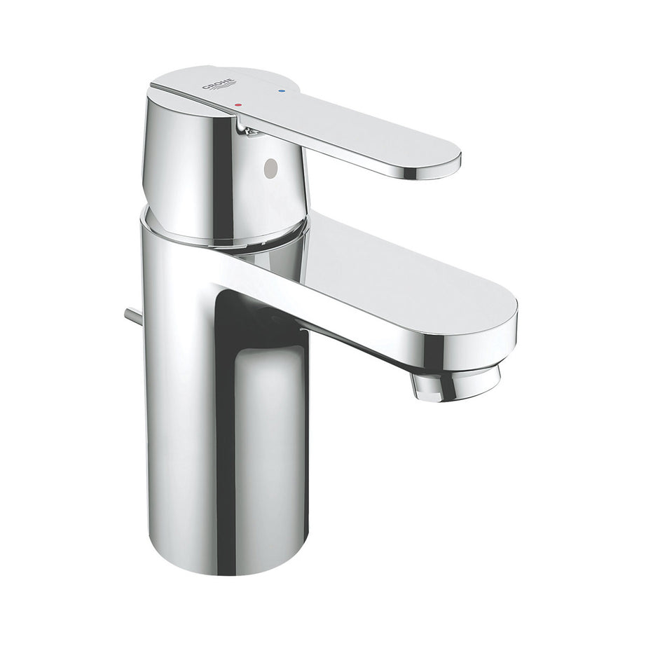 Grohe Basin Mono Mixer Get With pop-up Waste Chrome Silver 50x139x90mm - Image 1