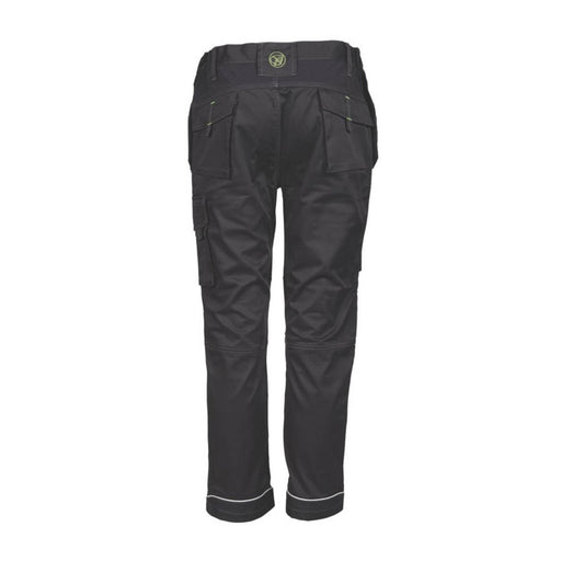 Apache Work Trousers Mens Regular Fit Black Breathable Multi Pocket 28"W 31"L - Image 1