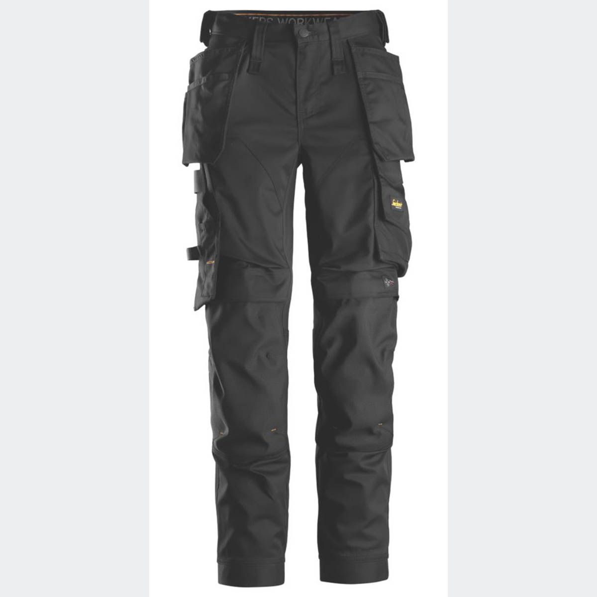 Snickers Womens Stretch Trousers 6247 Black Slim Fit Breathable Size 20 31" L - Image 1