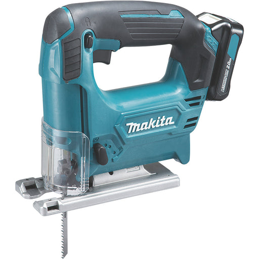 Makita JV101DWAE 10.8V Li-Ion CXT Cordless Jigsaw with 2x 2.0Ah Batteries - Image 1