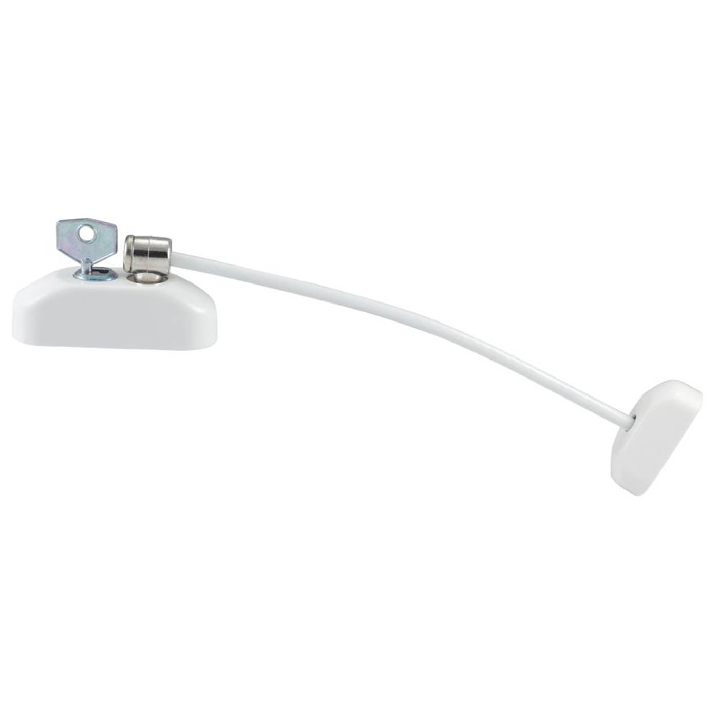 Window Restrictors Child Baby Safety Security Lock Cable White Indoor Pack Of 10 - Image 1
