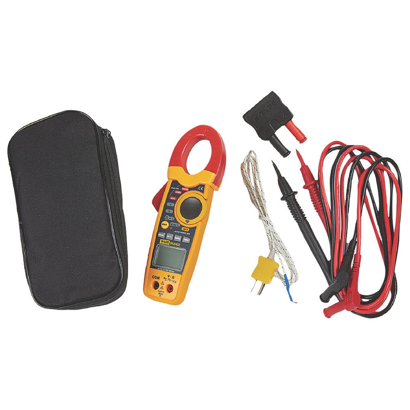 Di-Log Clamp Meter DL6402 Digital AC/DC 1000A Voltage Amp Tester Handheld - Image 1