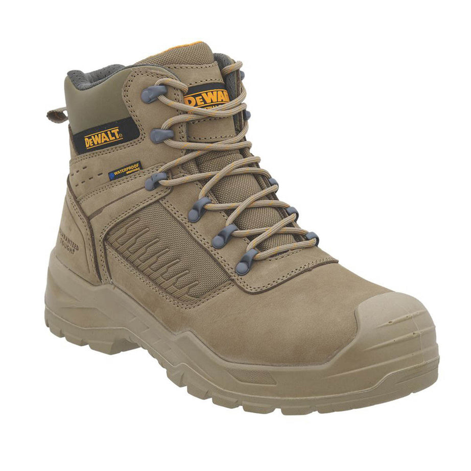 DEWALT Mens Safety Boots Reynolds Stone Waterproof Steel Toe Cap Wide Size 10 - Image 1