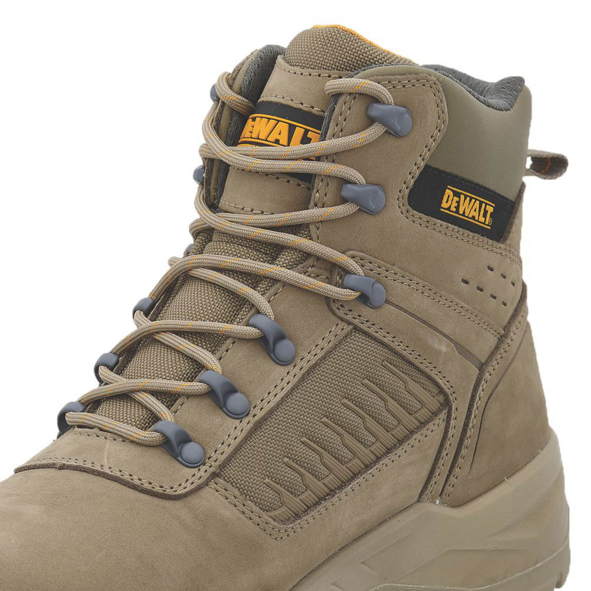 DEWALT Mens Safety Boots Reynolds Stone Waterproof Steel Toe Cap Wide Size 10 - Image 6