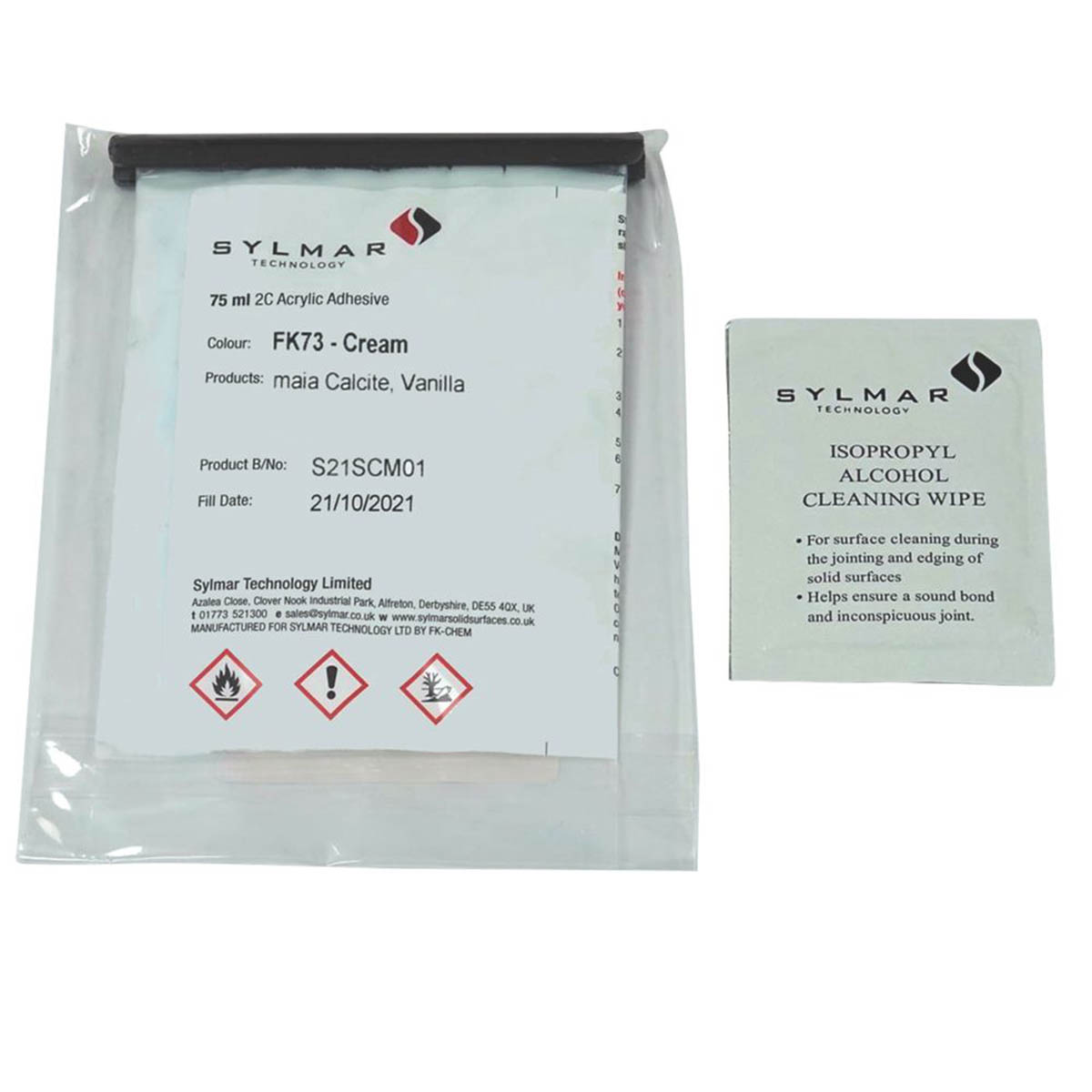 Maia Adhesive Sachet Calcite - Image 1