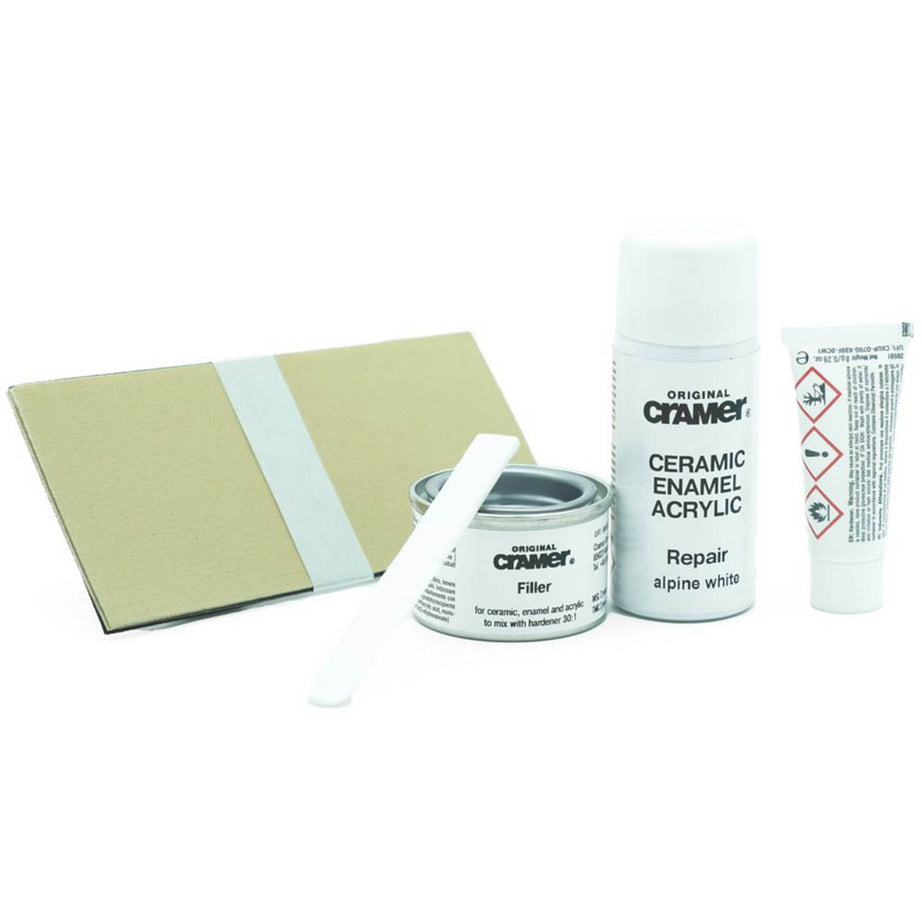 Cramer Bathroom Repair Kit CRA16080EN 50ml Acrylic Ceramic Enamel Minor Damage - Image 1