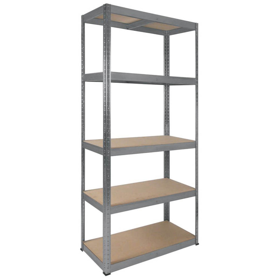 Garage Shelving Unit Racking 5-Tier Steel Boltless Freestanding 900x 400x 1800mm - Image 2