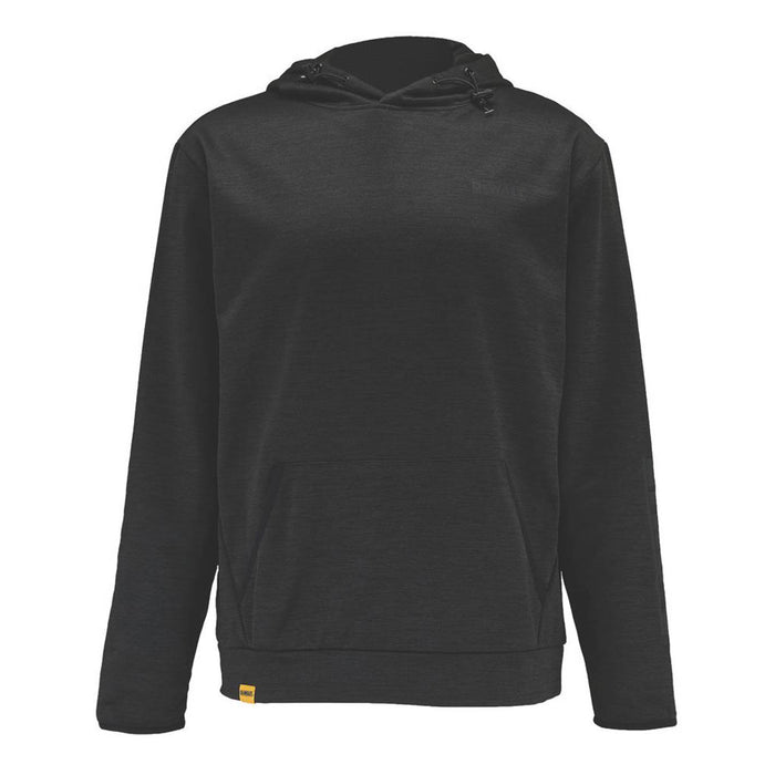 DeWalt Mens Sweatshirt Hooded Black Breathable Lightweight Large 41-43" Chest - Image 1