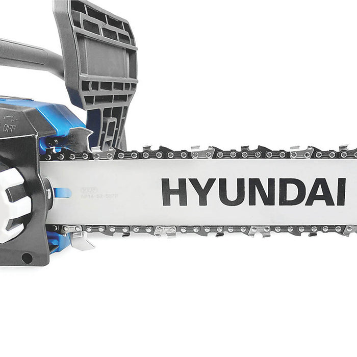 Hyundai Chainsaw Electric HYC1600E Lightweight 14" Bar Garden Wood Cutter 1600W - Image 7