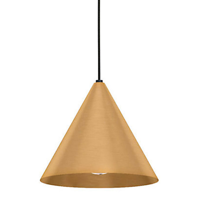 Pendant Light Gold Hanging Modern Nordic Style Brushed Metal Lampshade Minimal - Image 2