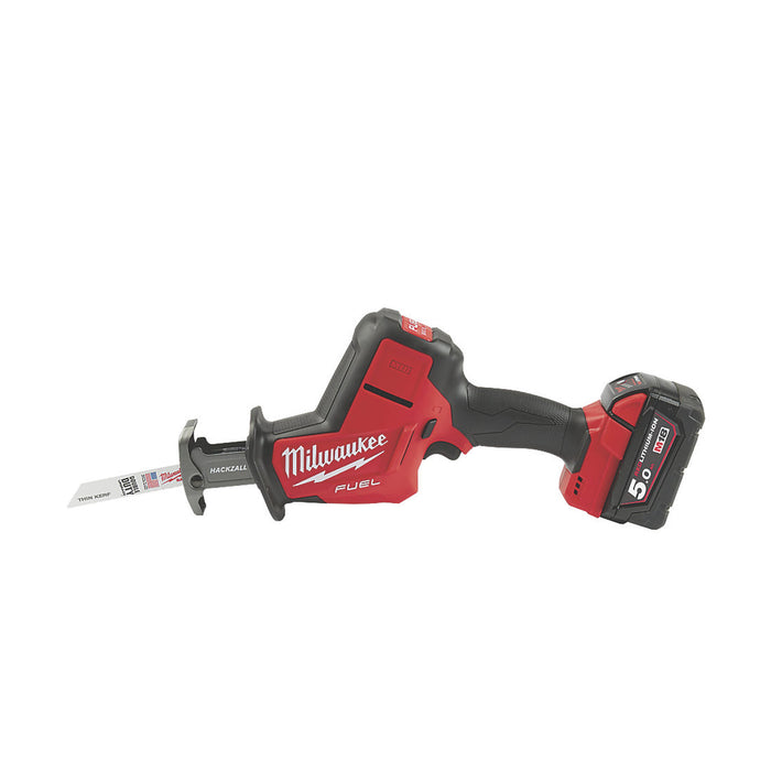 Milwaukee Reciprocating Saw Cordless M18 FHZ-502X FUEL Brushless 18V 5.0Ah - Image 2