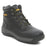 DeWalt Mens Safety Boots Leather Lightweight Steel Toe Cap Black Wide Fit Size 7 - Image 1